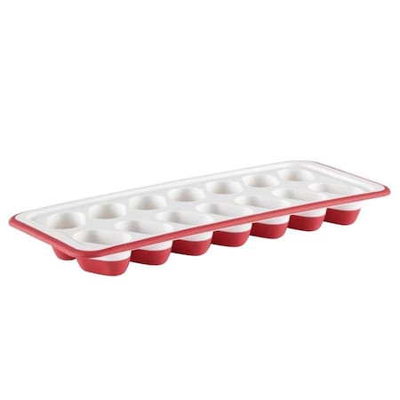 Rubbermaid Rubbermaid Red/White Plastic/Silicone Ice Tray 2122588